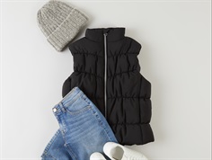 Name It black puffer vest